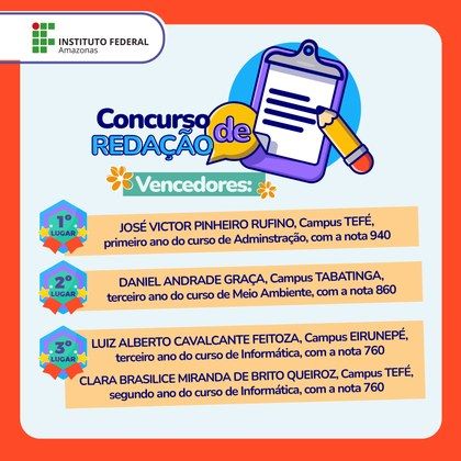 Concurso de Redação