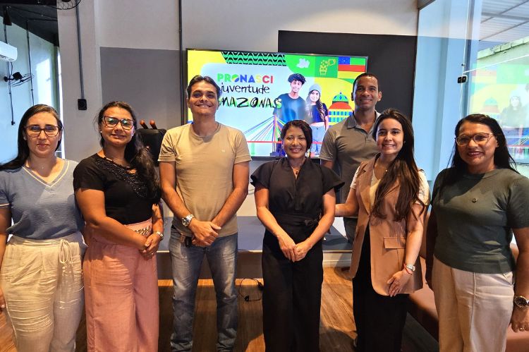 Equipe do Pronasci Juventude no Amazonas realiza reunião de alinhamento e integração com a Faepi
