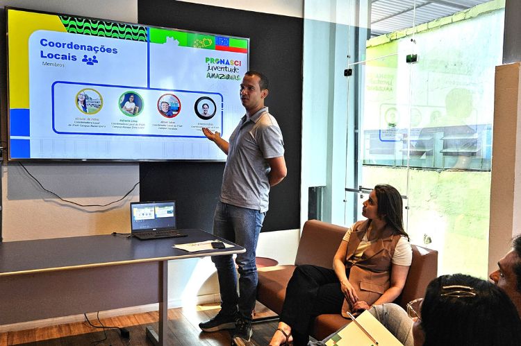 Equipe do Pronasci Juventude no Amazonas realiza reunião de alinhamento e integração com a Faepi