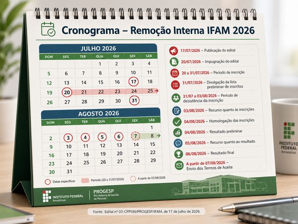 Cronograma previsto