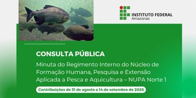 IFAM abre consulta pública sobre minuta do Regimento Interno do NUPA Norte 1