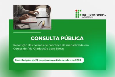 Consulta pública: cobrança de mensalidade em Cursos de Pós-Graduação Lato Sensu