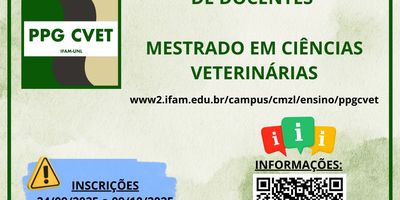 EDITAL No 01/2025 - CREDENCIAMENTO DE DOCENTES PERMANENTES - PPGCVET