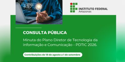 # IFAM abre consulta à comunidade para construção do PDTIC