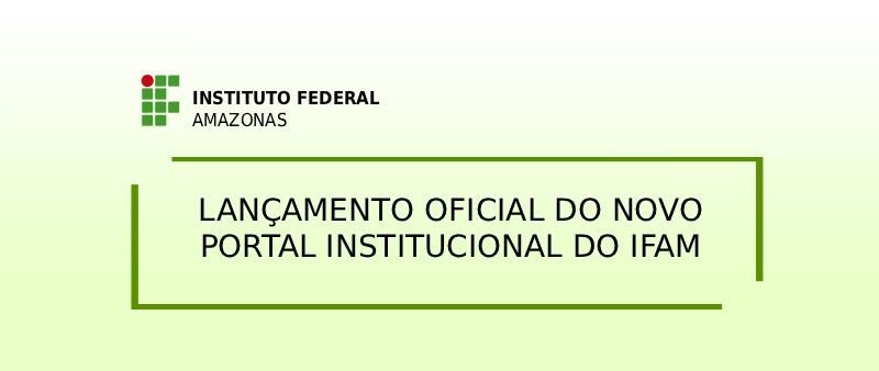 Lançamento Oficial do Novo Portal