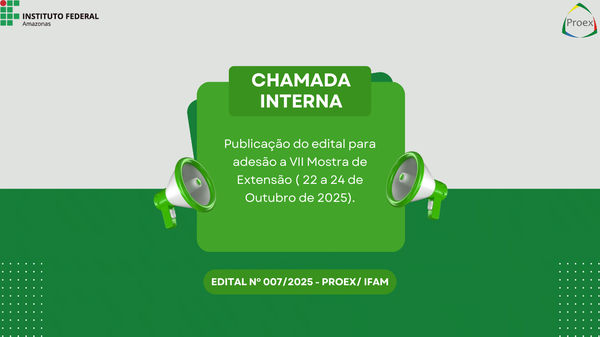 VII Mostra de Extensão